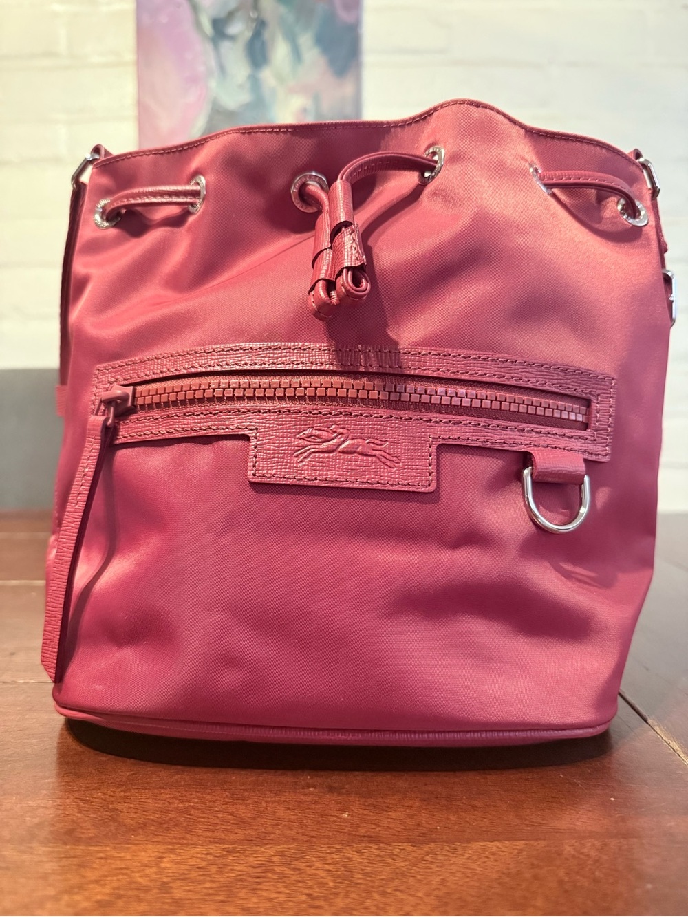 Longchamp Le Pliage Neo Bucket S Drawstring Shoulder Bag
